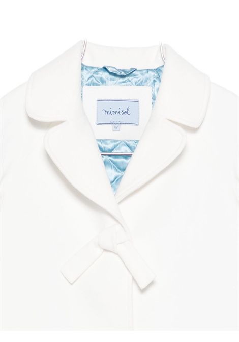 Cappotto con applicazione MIMISOL | MFCT053 TS1062CRM